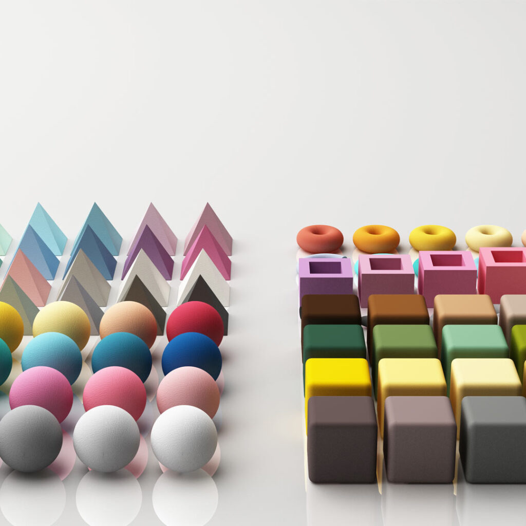 la dimensione del colore
