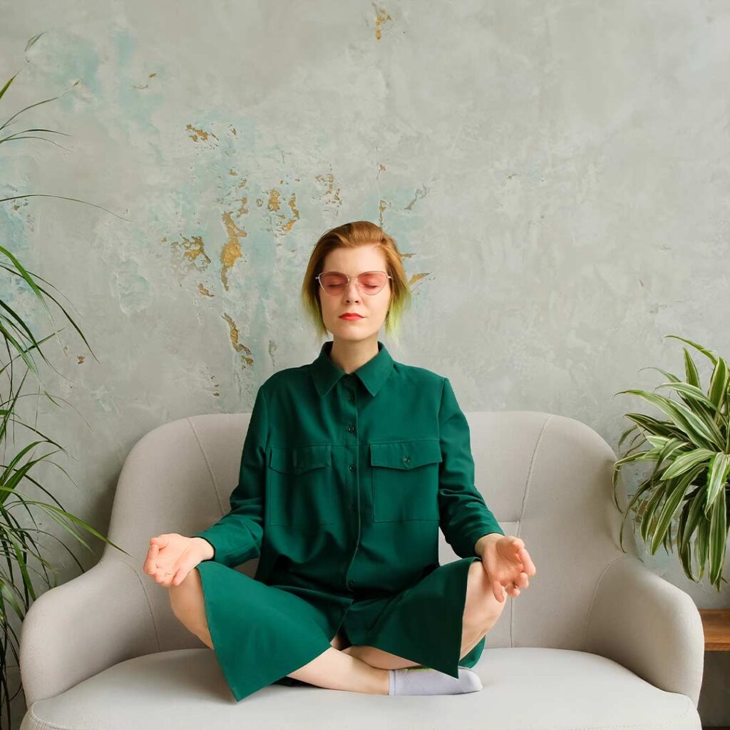 couch yoga